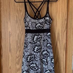 Lola by AFG short summer dress black and white